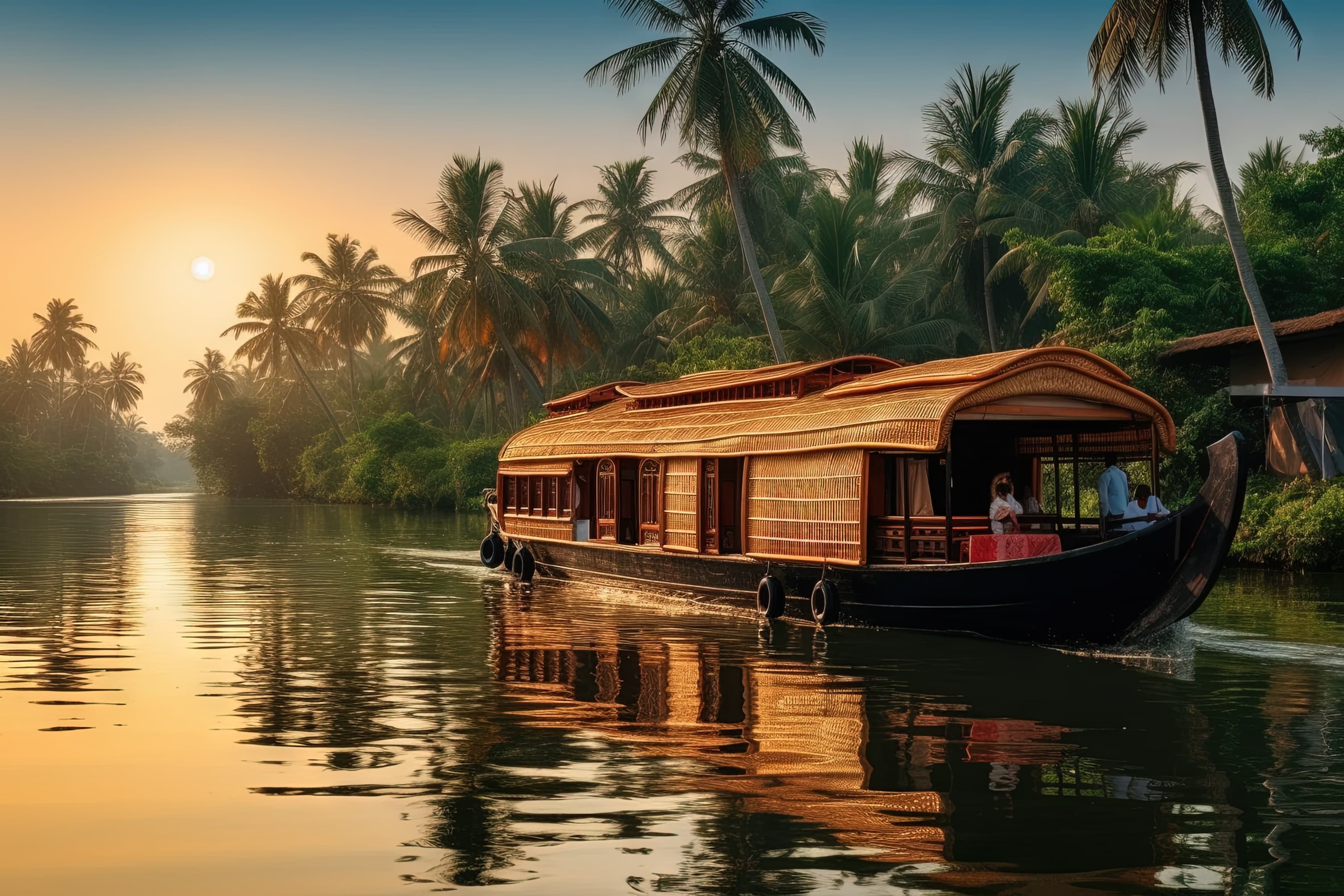 Alleppey Backwater Day Cruise